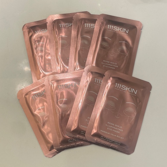 111SKIN Rose Gold Illuminating Eye Mask, 8 pack, Exp. 11/14/27